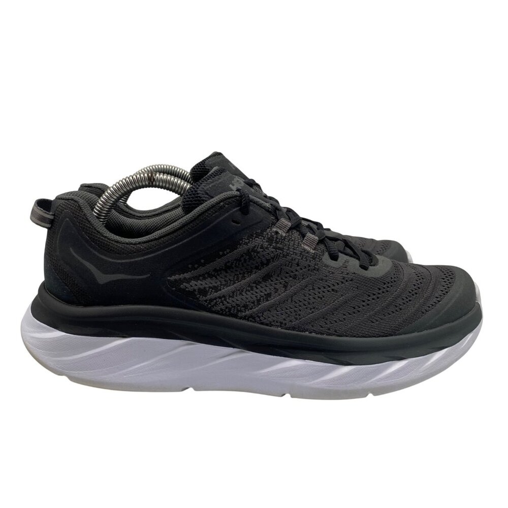 Hoka One One Akasa Black/Gray Comfort Athletic running shoes Women's Size 9